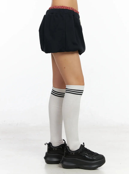 checkered-balloon-skort-ca513