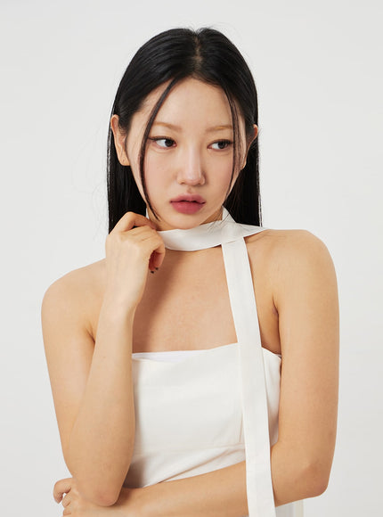 Mini Dress And Neck Accessory CM302