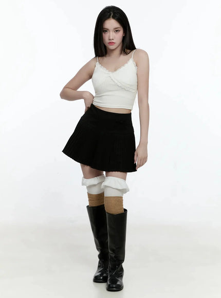ribbon-pleated-mini-skirt-io527
