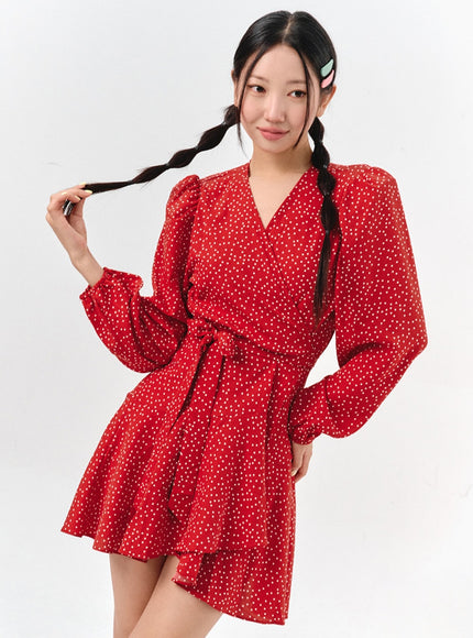 polka-dot-mini-wrap-dress-is301