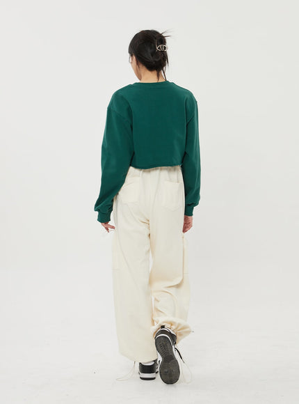 Drawstring Pocket Track Pants BF316