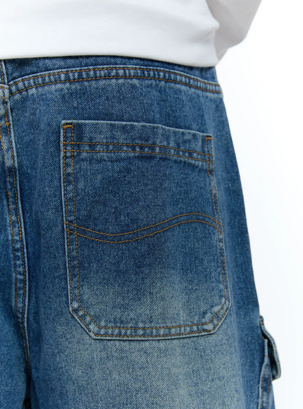 Men's Baggy Cargo Jeans IG515