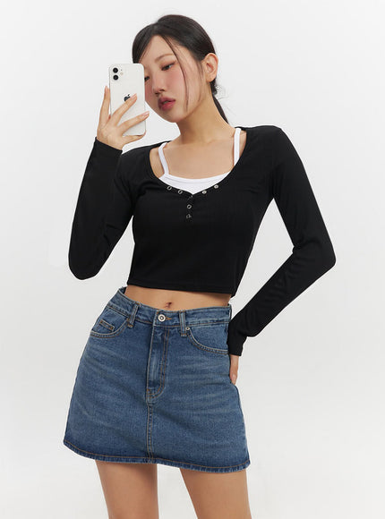classic-denim-washed-mini-skort-if510