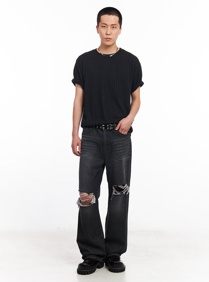 men-s-knit-ribbed-t-shirt-iu503