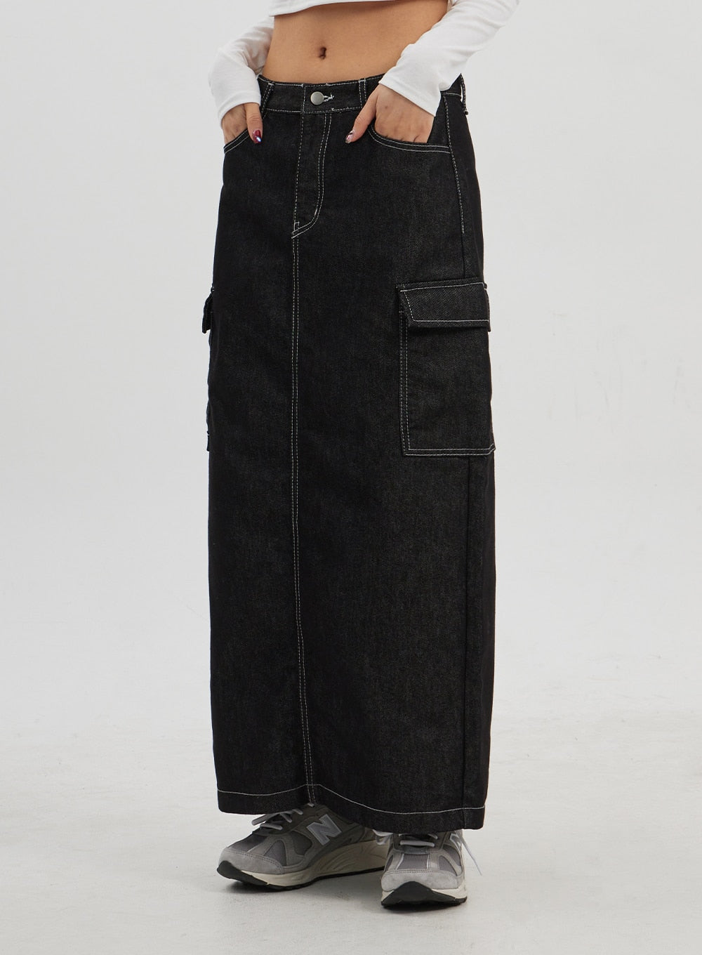 Star Long Sleeve Cropped Top CJ330