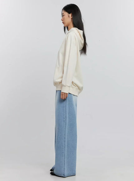 Ramos Washed Wide-Leg Jeans IS516