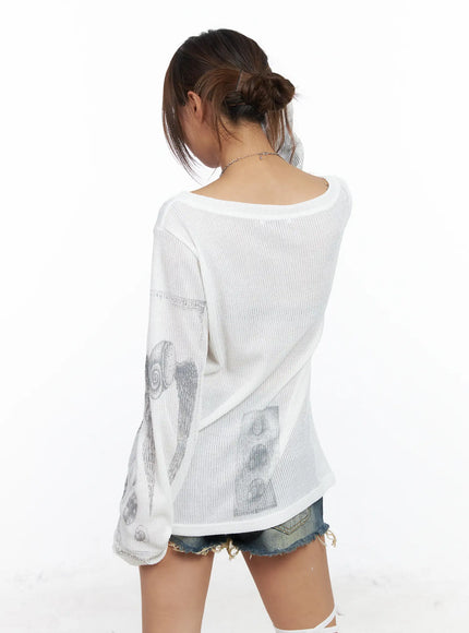 oversized-graphic-ribbed-long-sleeve-top-cf511