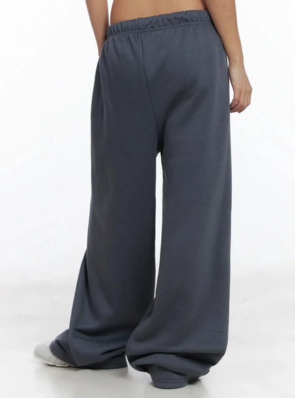Thermal Wide-Leg Sweatpants IN528