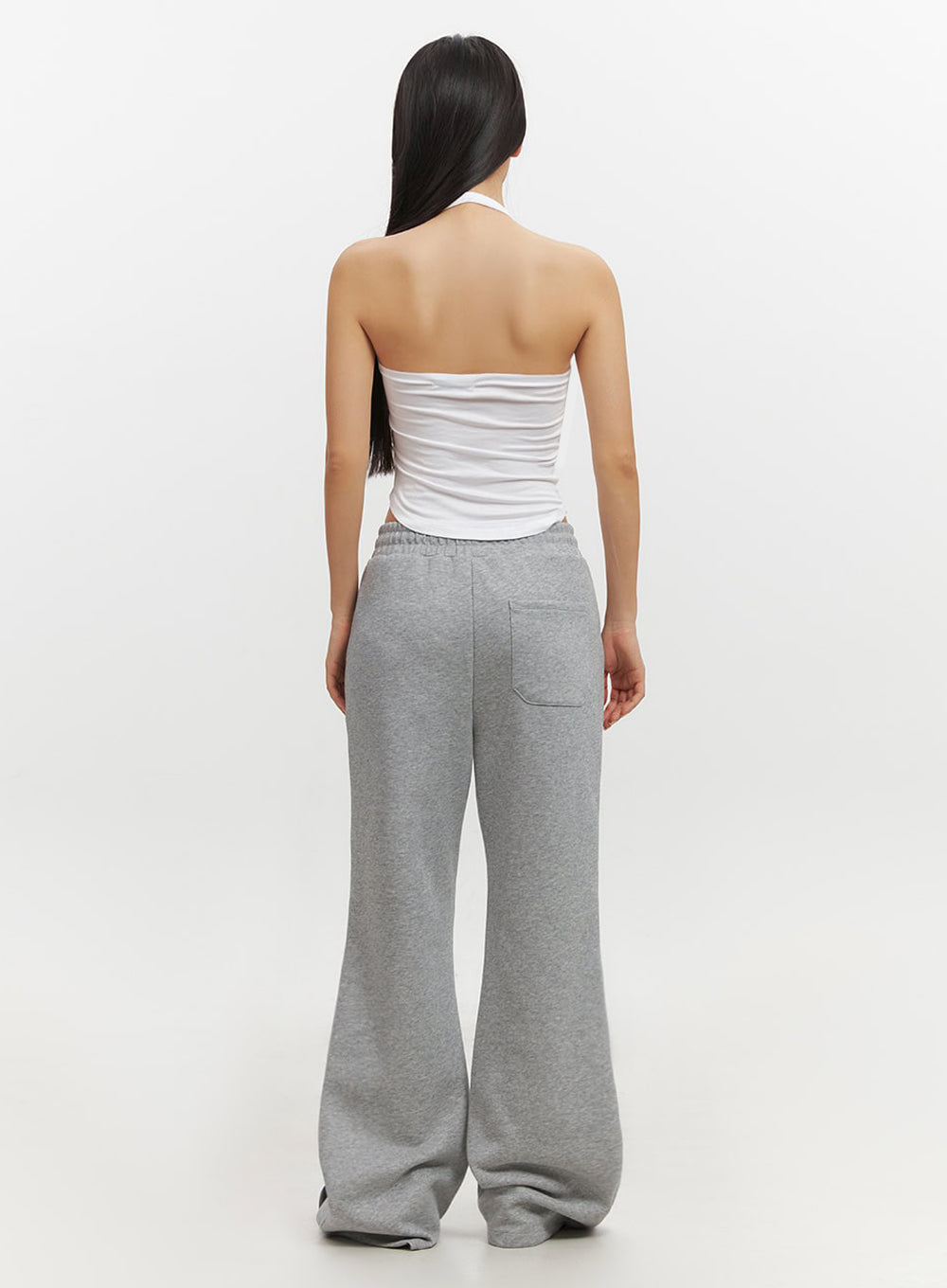 Essential Halter-Neck Crop Cami Top IF510