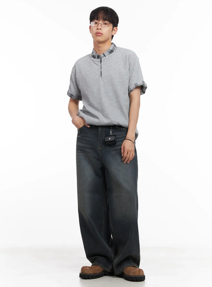 mens-henley-neck-short-sleeve-tee-iu519