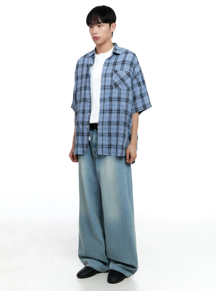 Men's Checkered Shirt IG520