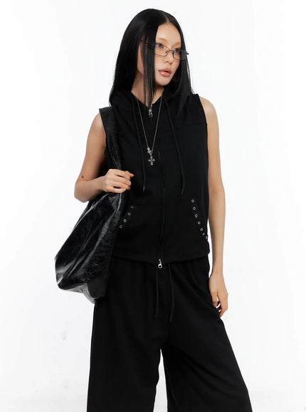 eyelet-hooded-vest-zip-up-cl529