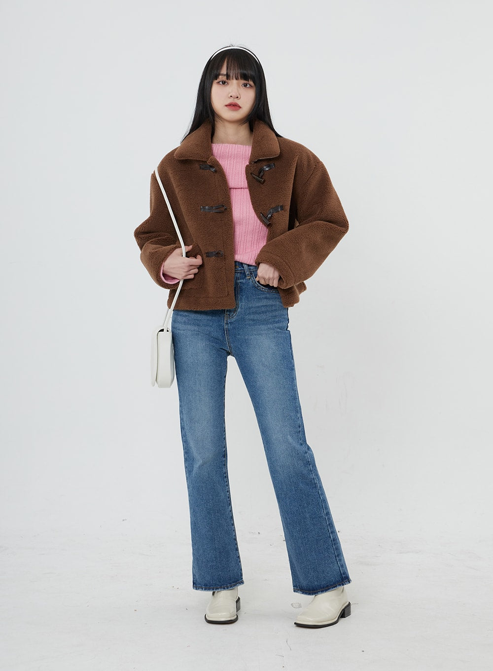 Off-Shoulder Stripe Knit Top OD22