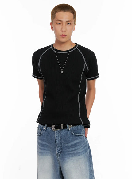 mens-waffle-knit-slim-fit-t-shirt-il518