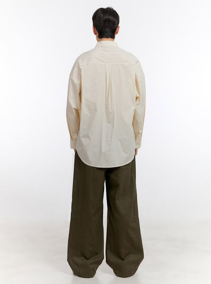 Men's Classic Wide-Fit Slacks Pants IF528