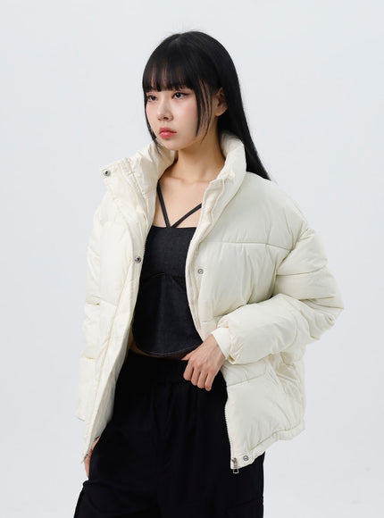 zip-up-stand-collar-puffer-jacket-co319