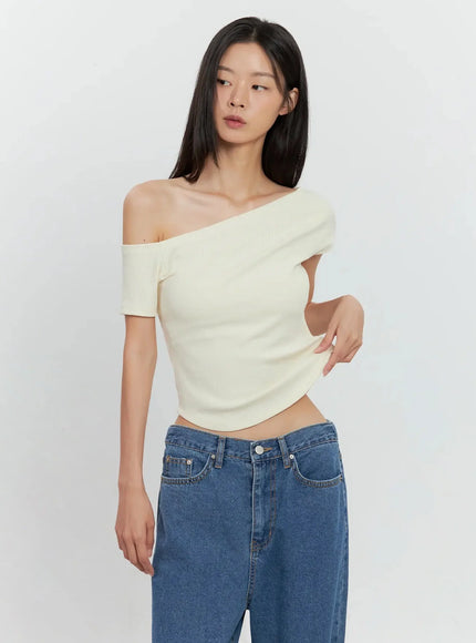 asymmetric-ribbed-short-sleeve-il528