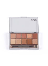 [Clio] Pro Eye Palette (0.6g*10) - 012 AUTUMN BREEZE IN SEOUL FOREST