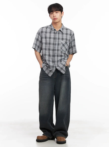 mens-henley-neck-short-sleeve-tee-iu519