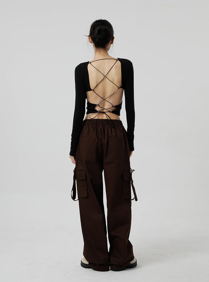 Back Cross Tie Top CF308