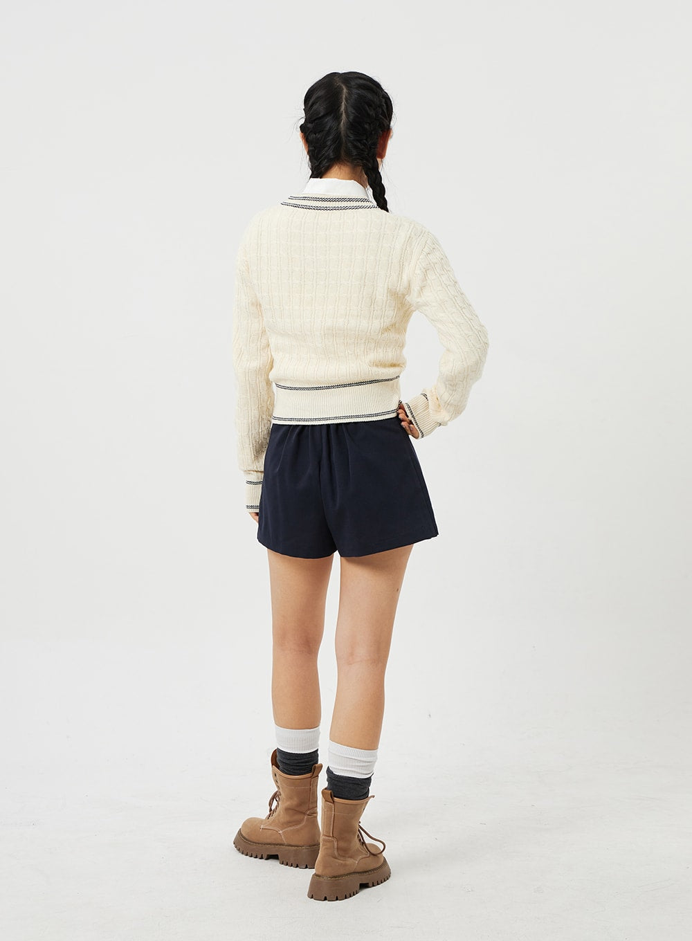 Cable Knit Sweater CM302