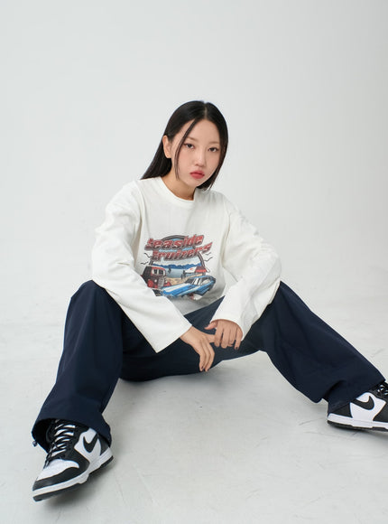 Wide Track Bending Pants IO12