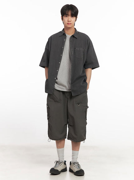 mens-nylon-pocketed-wide-fit-shorts-ia510