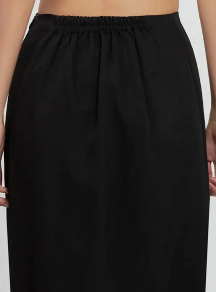 Side-Slit Midi Skirt IL528