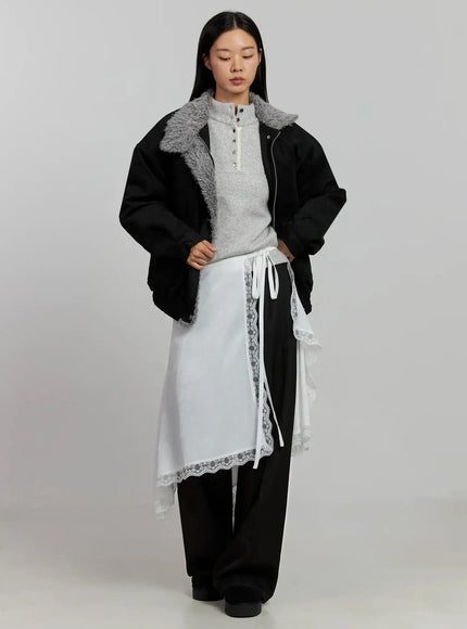 lace-overlay-skirt-ij505