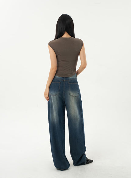 Baggy Low Rise Jeans CA326