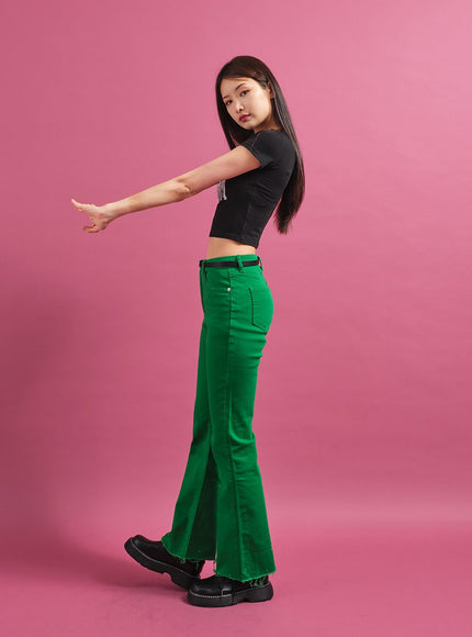 Dalmation Crop T-Shirt CY17