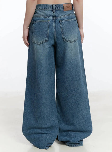 Fallon Classic Wide Leg Jeans IM519