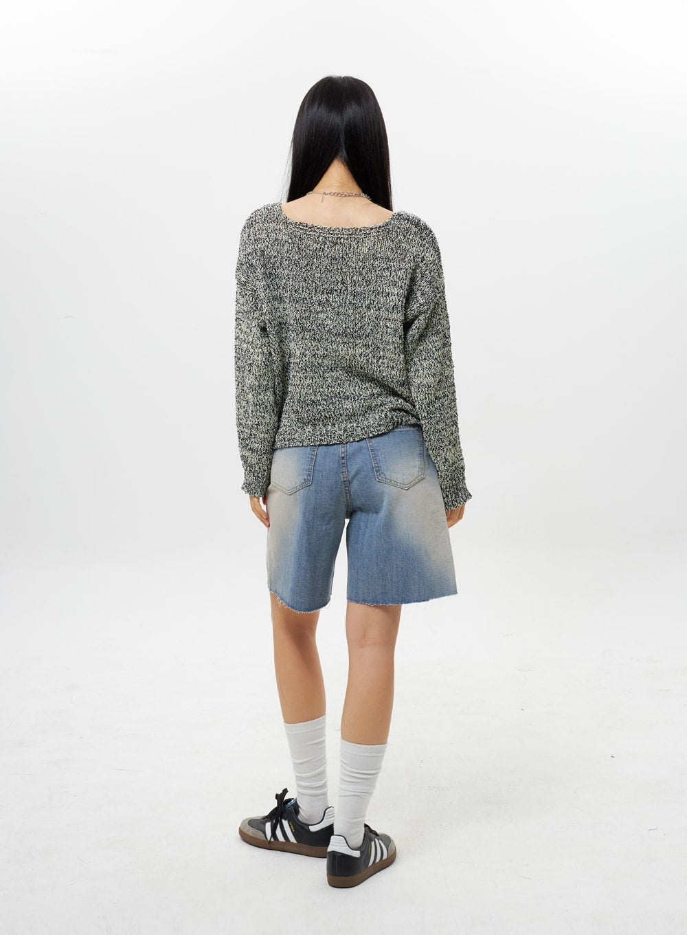 Ripped Sweater IY312