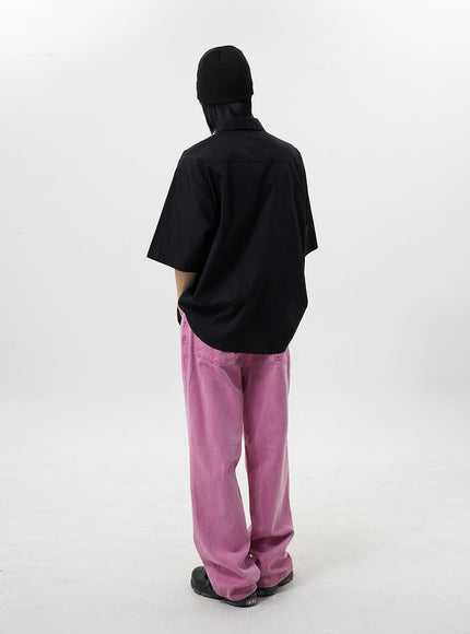 Wide Pink Pants Unisex CY319