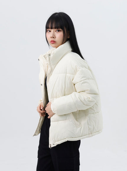zip-up-stand-collar-puffer-jacket-co319