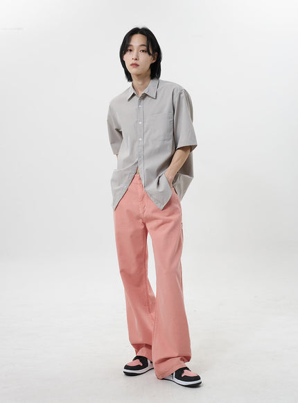 Color Cotton Pants Unisex CY318