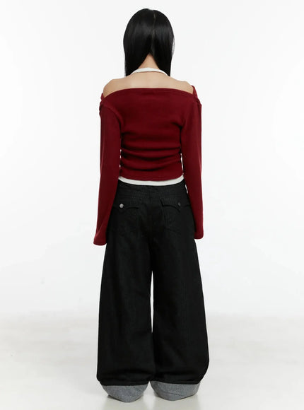 halter-layered-off-shoulder-top-id525