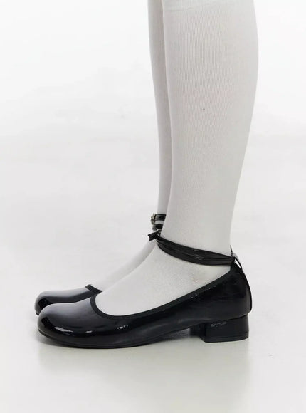 Double Strap Ballet Flats IM502