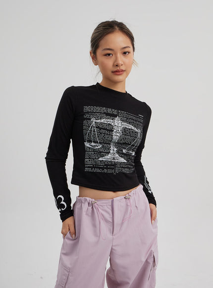 Drawstring Cargo Baggy Pants CF313