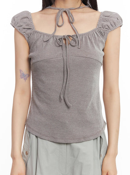 puff-sleeve-cropped-blouse-bandana-set-cy514