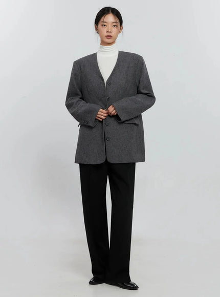 oversized-collarless-blazer-is516