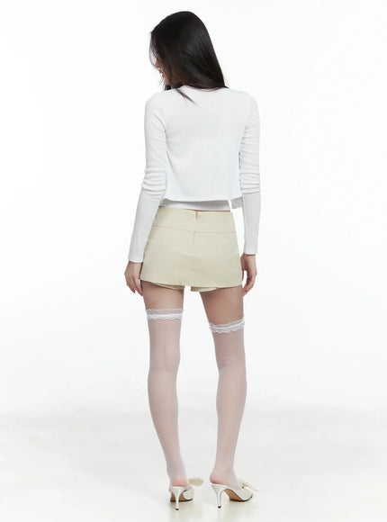 lace-trim-cardigan-and-tube-top-set-im503