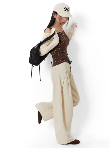 pin-tuck-high-waist-wide-leg-trousers-id526