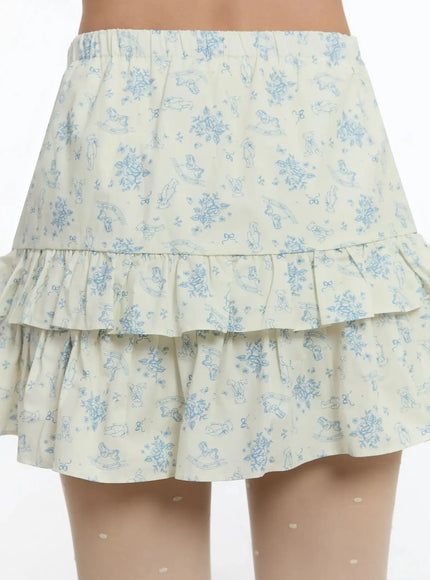 floral-layered-mini-skirt-im509