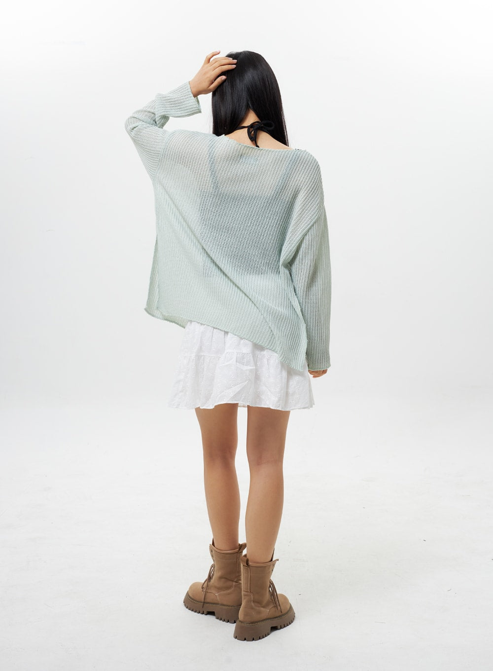 Mesh Sweater IY312