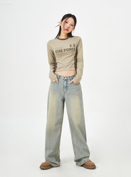 Light Blue Baggy Jeans CM323