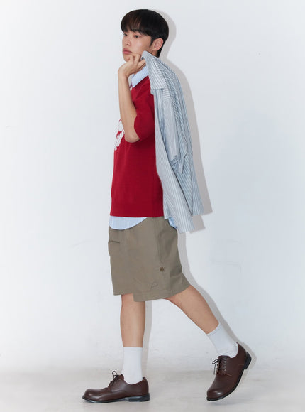 mens-short-sleeve-buttoned-striped-shirt-ia521