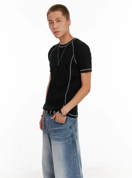 mens-waffle-knit-slim-fit-t-shirt-il518