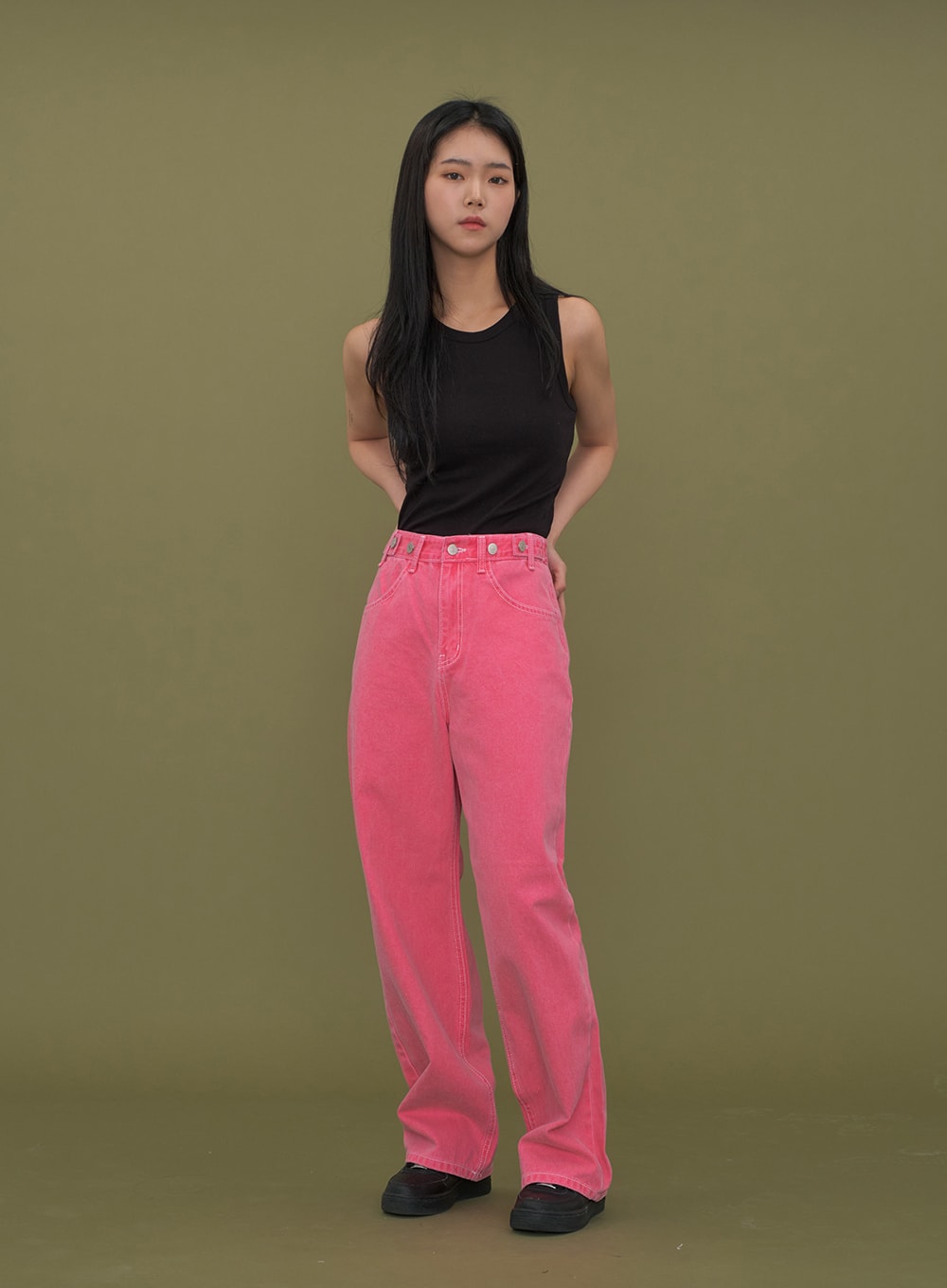 Two Way Cropped Hoodie Zip Up C2601