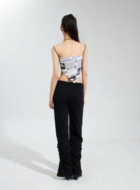 ruched-bootcut-track-pants-iy322